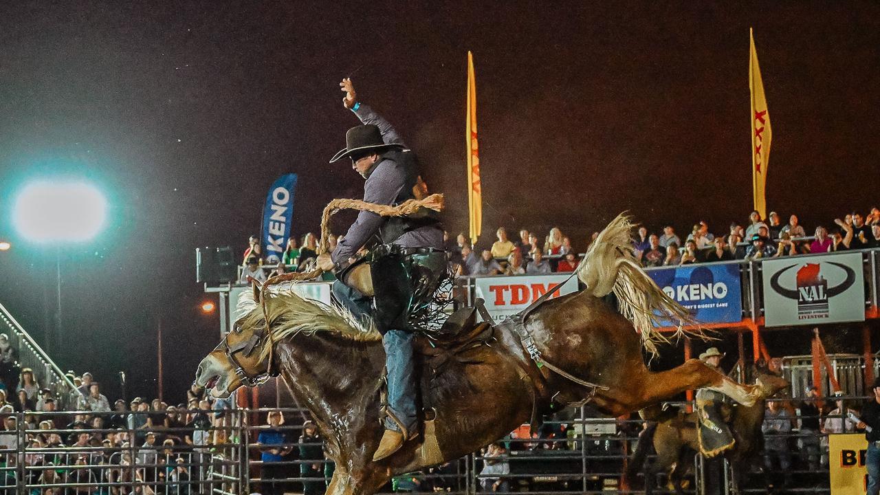 Action of the first Noonamah Rodeo of 2023 as captured by Valley Photography.