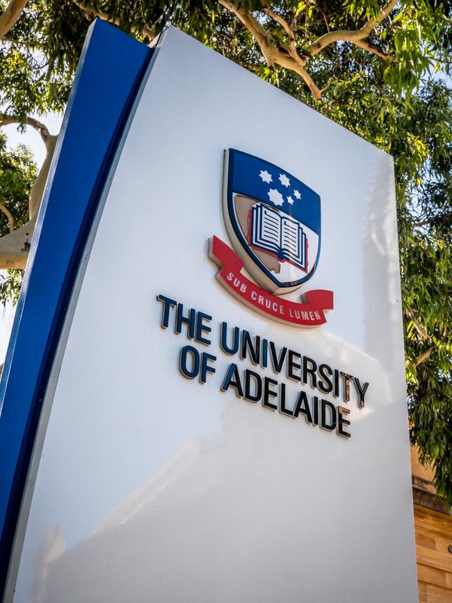 Dr Adler said Jewish students at the University of Adelaide fell “unsafe”.