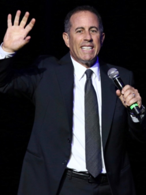 Jerry Seinfeld was called a “hack” and a “fraud” by pro-Palestinian protesters who interrupted his second show in Sydney this week. Picture: Supplied