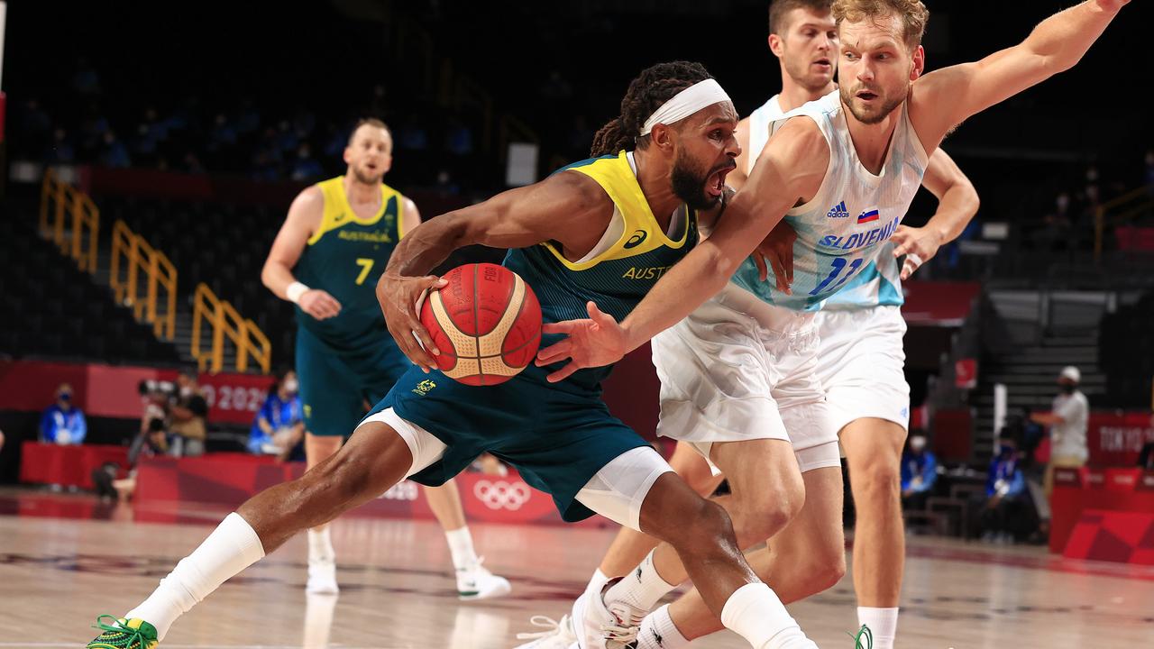 Patty Mills led the Boomers to bronze over Slovenia.