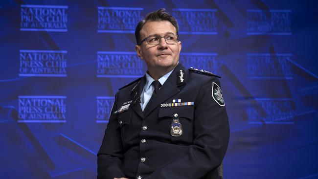 AFP commissioner Reece Kershaw. Picture: Gary Ramage