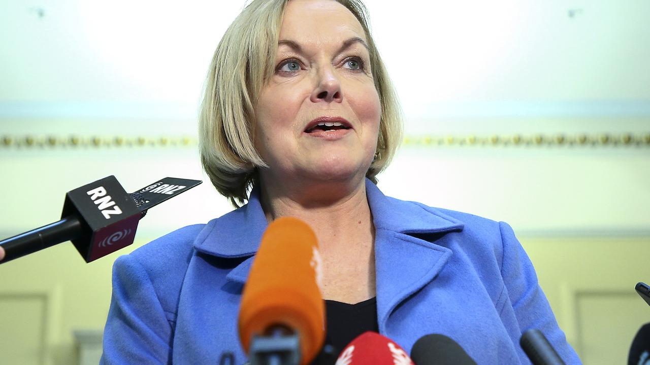 A challenging start for Judith Collins. Picture: Hagen Hopkins/Getty Images