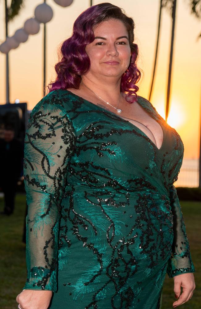 Nicole Hamilton at the Great Humpty Ball Darwin 2024. Picture: Pema Tamang Pakhrin