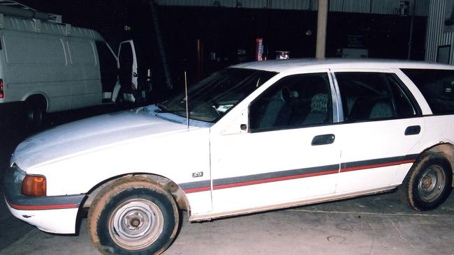 This is the car police believe the killer or killers used to transport Lynch’s body.