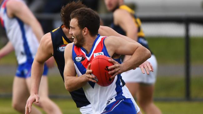 Mathew Vincitorio kicked four goals to help West Preston-Lakeside into the NFL Division 1 grand final.