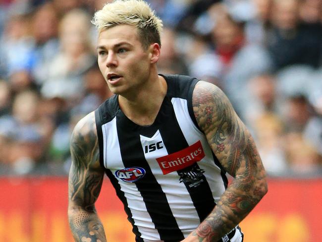 2017 AFL Football Round 16: Collingwood vs. Essendon at the MCG. Jamie Elliot in action. Picture: Mark Stewart