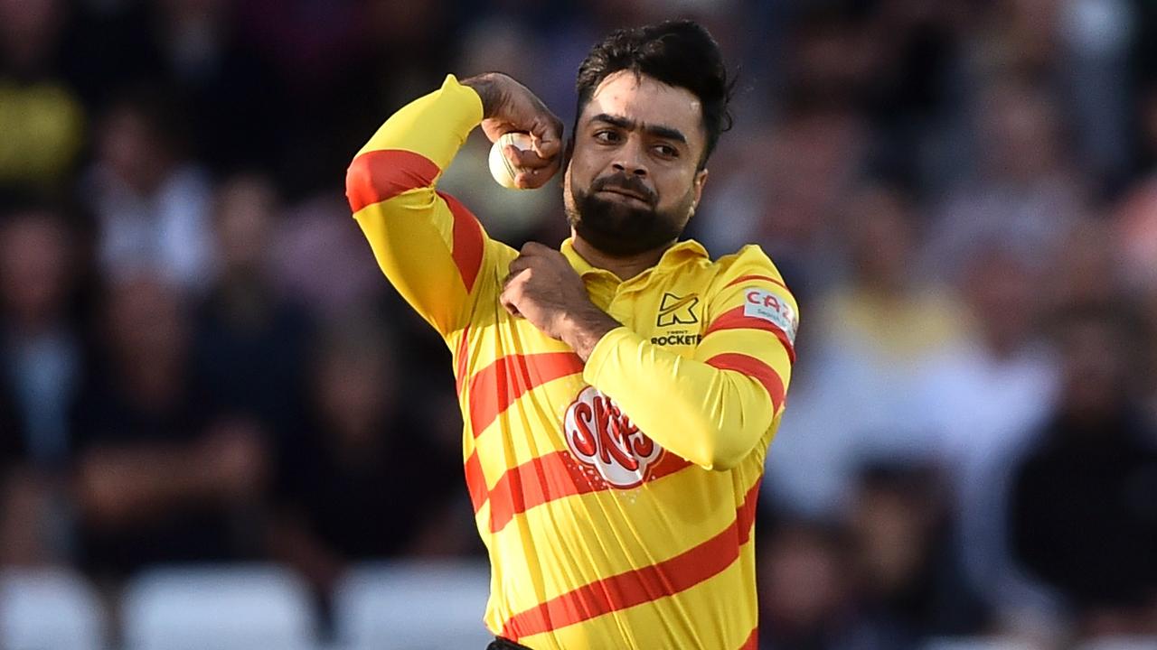 Afghanistan superstar Rashid Khan represented the Trent Rockets in the Hundred.