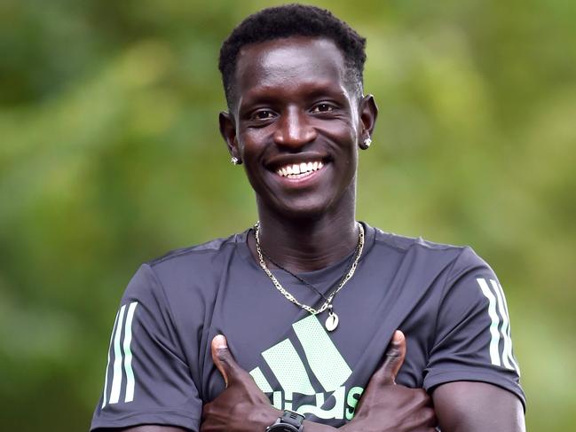 MELBOURNE, AUSTRALIA - NewsWire Photos JANUARY 5TH, 2023: Record breaking 800m runner, Peter Bol, has been nominated for The Australian's Australian of the Year.  Picture : NCA NewsWire / Nicki Connolly