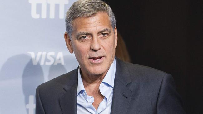 George Clooney at the Toronto International Film Festival in 2017.