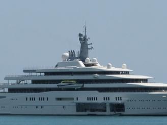 Eclipse is the second-largest superyacht in the world.