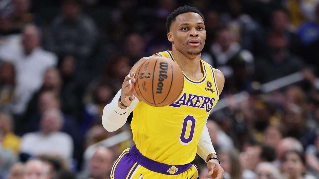 Russell Westbrook left the Los Angeles Lakers. Picture: Andy Lyons
