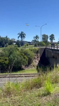 A serious crash occurred on Bruce Highway and Walkers Road in Maryborough West. Friday, March 31, 2023.