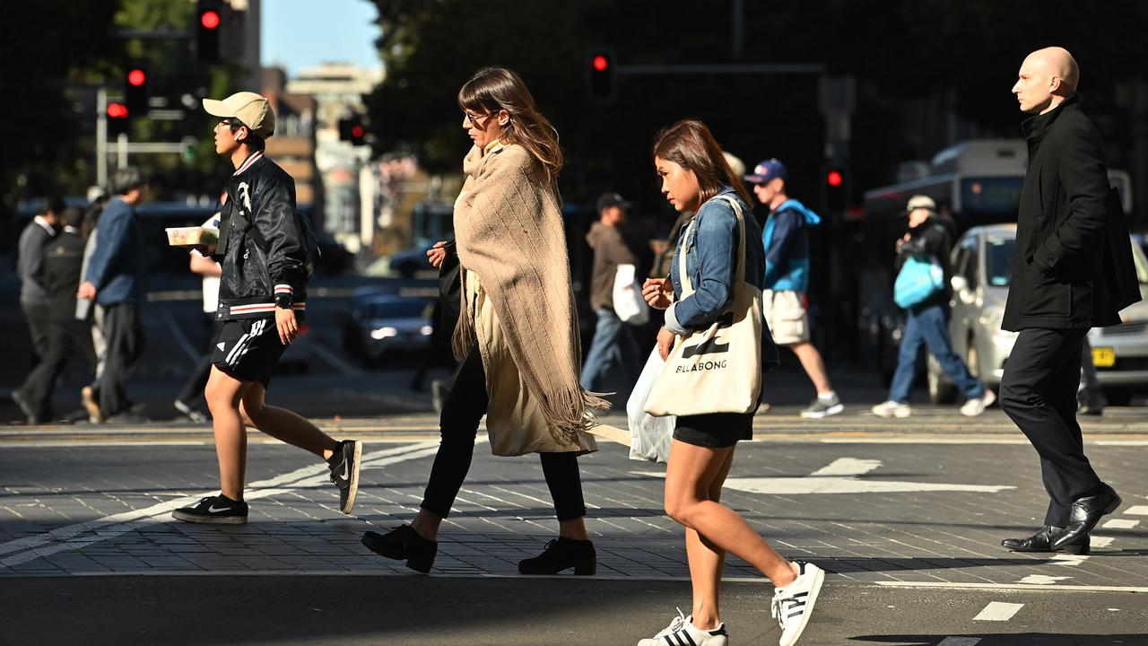 The number of shoppers and workers in the CBD is growing. Picture: Dean Lewins/AAP