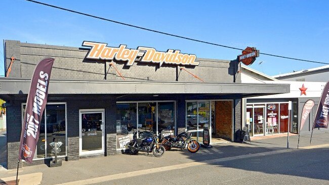 The Harley Davidson shop on William St, Rockhampton City, sold for $1,950,000.