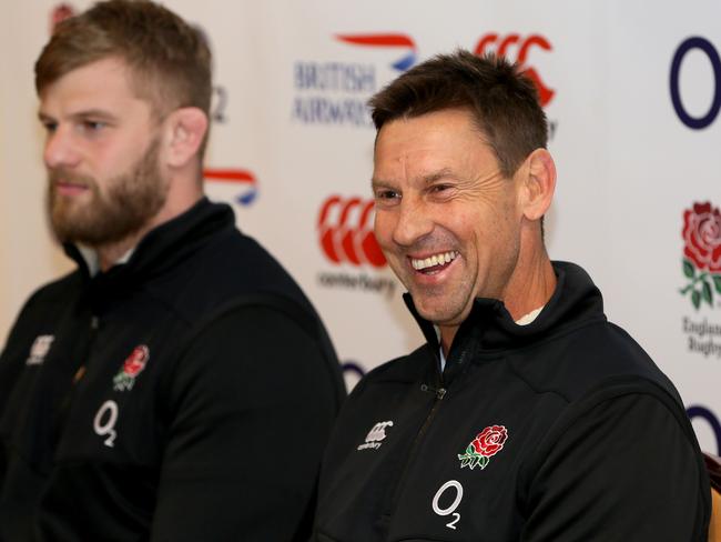 Aussie Scott Wisemantel is currently working as the attack coach for the England national team. Picture: Pul Faith/AFP