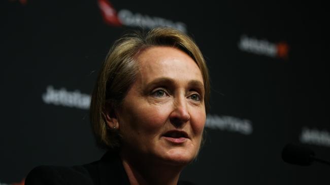 Vanessa Hudson will become Qantas’ chief executive. Picture: NCA NewsWire/ Gaye Gerard