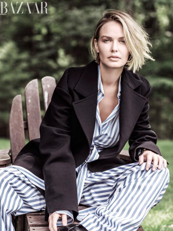 Lara Bingle for November 2015 issue of Harper's Bazaar. Picture: Russell James for Harper’s Bazaar