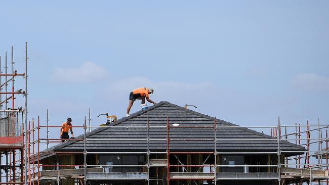 There was a plan to ditch dark roofs on new builds in NSW – but it was dumped. Picture: AAP