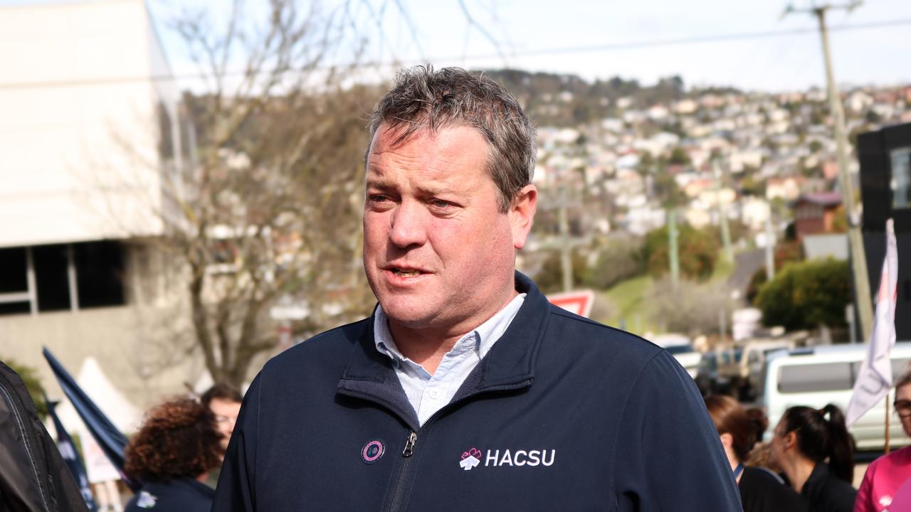 HACSU state secretary Robbie Moore. Picture: Stephanie Dalton