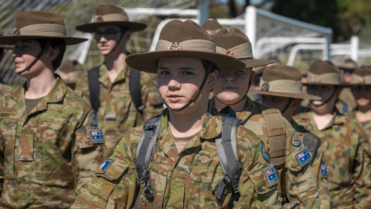 Students from years 9 to 12 are open to trades in the military.