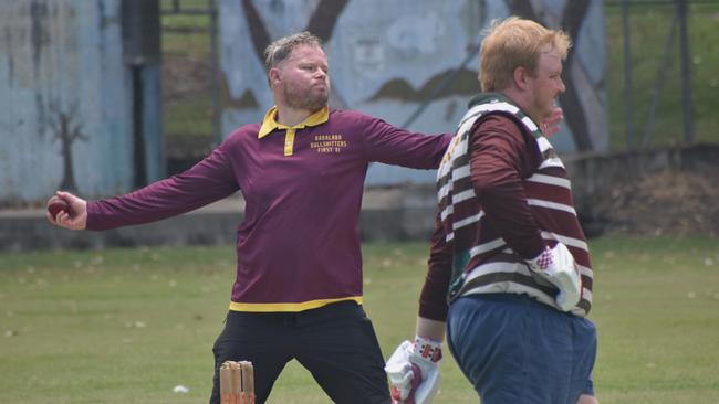Baralaba Bullshitters versus Mackenzie River at Rockhampton Cricketâ€™s Country Carnival on January 25, 2025.