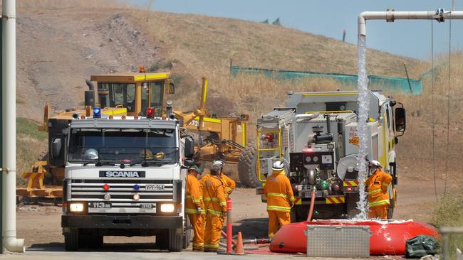 CFS crews near McLaren Vale. Picture: AAP / Mark Brake