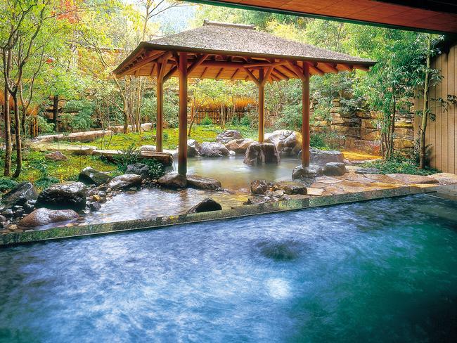 The main hot spring baths of Nishimuraya Hotel Shogetsutei in Kinosaki Onsen, Japan. Picture: suppliedOnsen etiquette, Kristie Kellahan, Escape