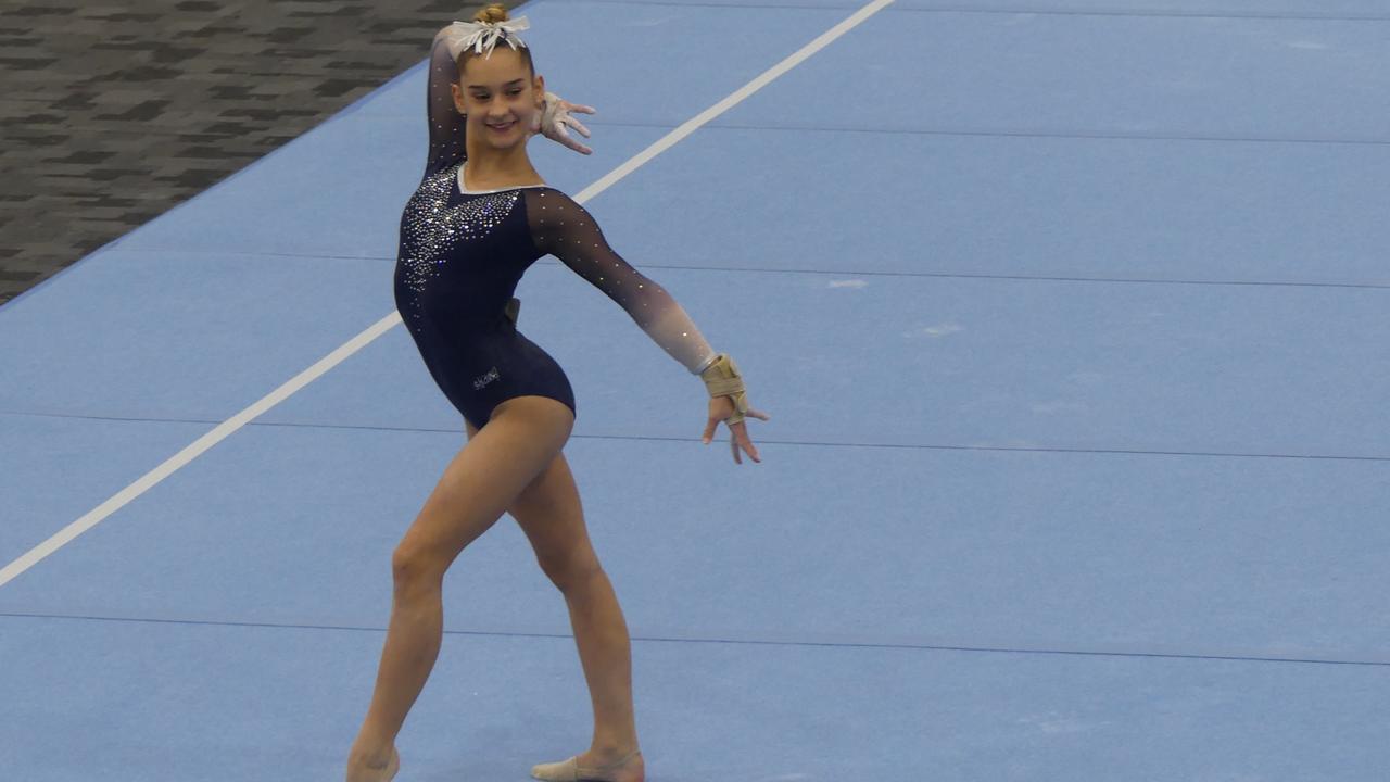 Airez Coyle is a gymnast with Athleta Gymnastics.