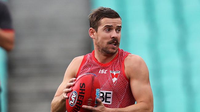 Sydney ball magnet Jake Lloyd is a prime defensive premium target. Picture: Phil Hillyard.