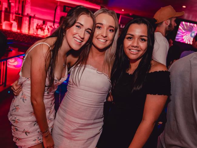 Tahnee Ballantyne, Maddie Smith and Breana Clark.