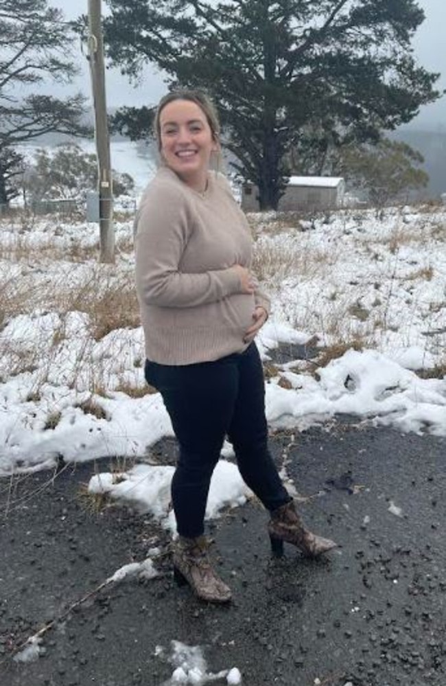 Jaimi wants more awareness for postnatal depression and anxiety. Picture: Supplied