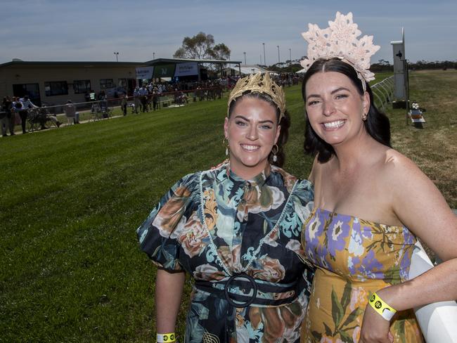 Julia &amp; Grace Woodall 2024 Manangatang Cup. Picture: Noel Fisher