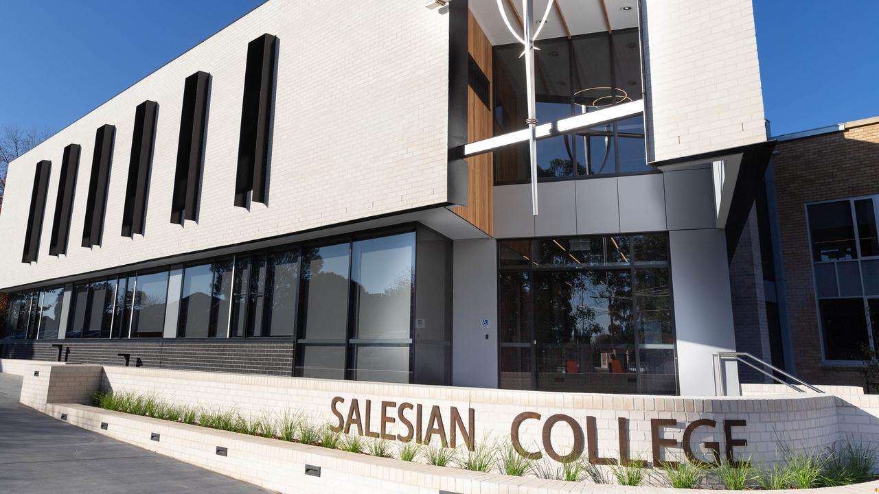 Melbourne Catholic boys school Salesian College expelled a male student earlier this year after he created images of a female teacher. Picture: Supplied