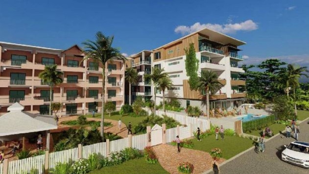 St John's Community Care is seeking to build a five-storey retirement facility with 32 two-bedroom units at 89-91 Arlington Esplanade, Clifton Beach. Picture: Supplied.