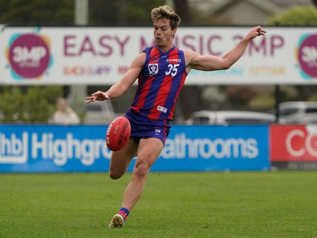 VFL Standalone Carnival - Williamstown v Port Melbourne at FrankstonÃs Kinetic Stadium. Tom Highmore (Port Melbourne). Picture: Valeriu Campan