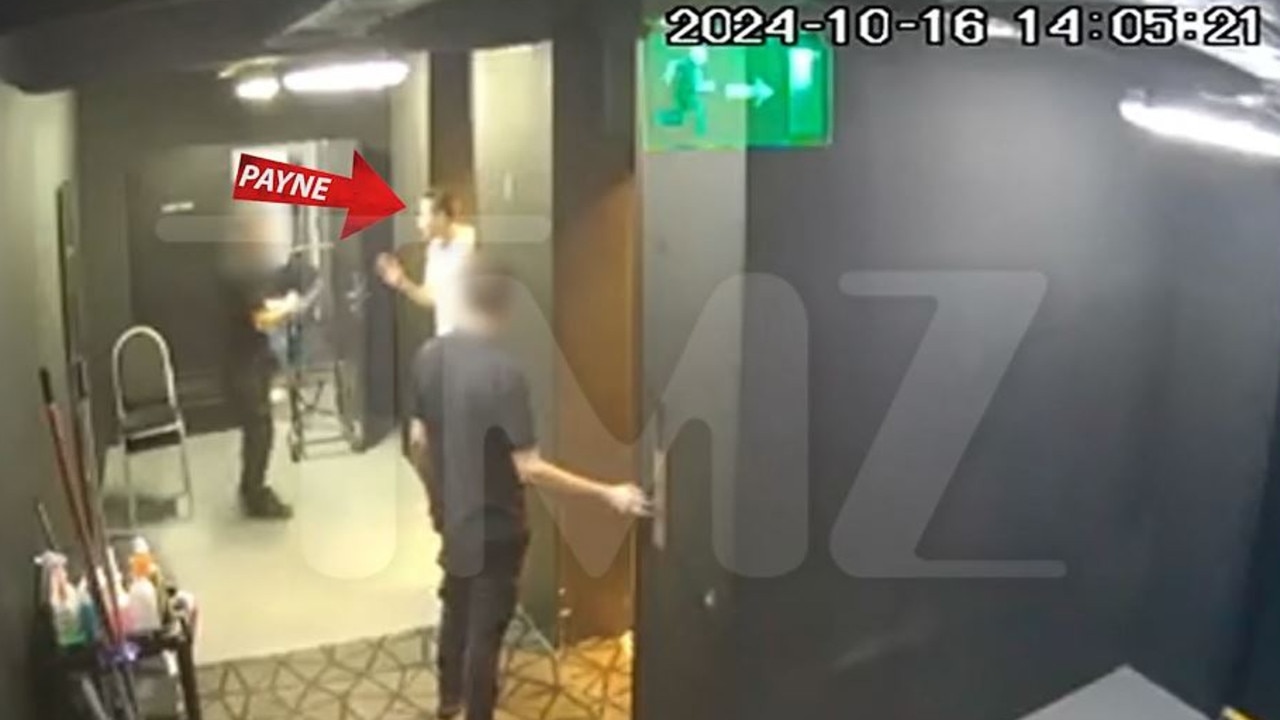 Liam Payne captured in hotel CCTV footage three hours before his death.