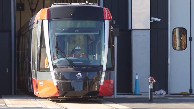 The trams will be much bigger than those serving the Inner West line