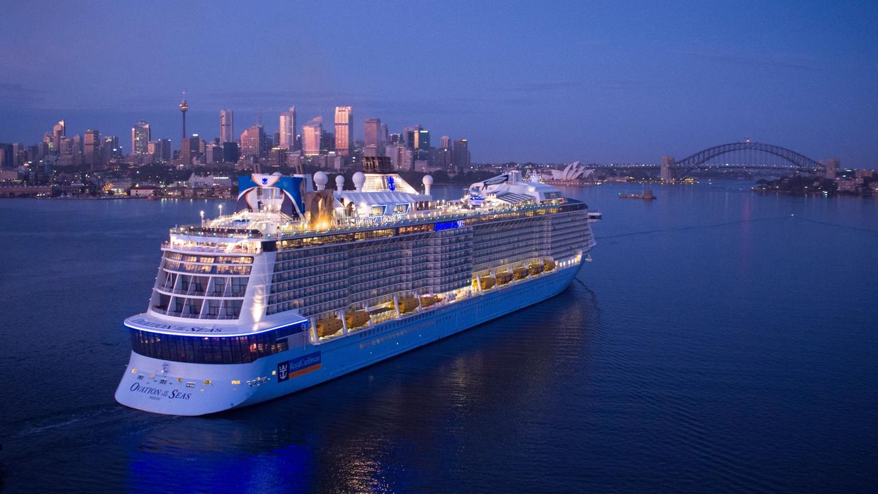 Ovation of the Seas in Sydney.