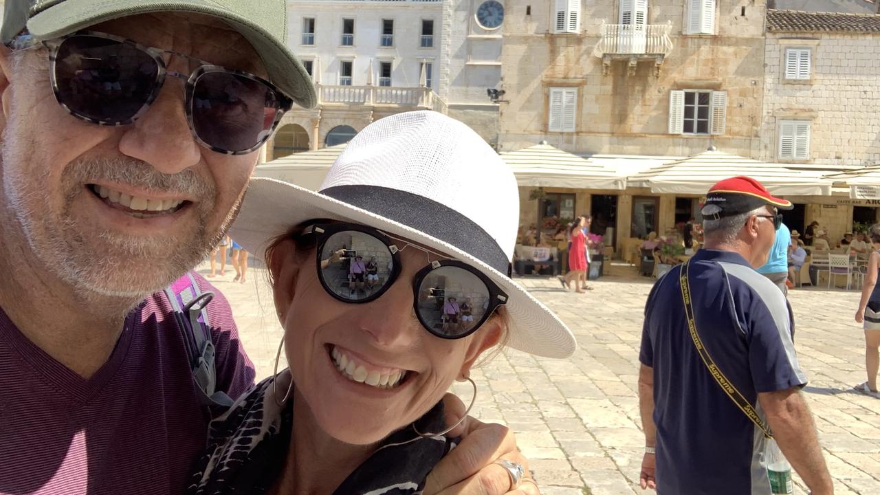 Robin Bailey and her husband's bucket list trip.