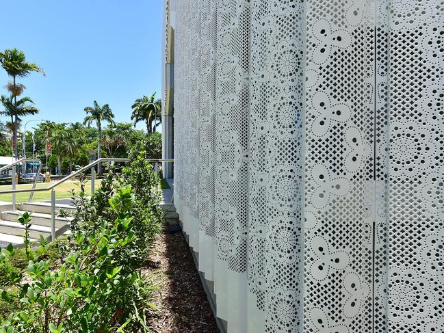 The $19 million three-storey East Precinct building at St PatrickÃ•s College Townsville. Picture: Shae Beplate.