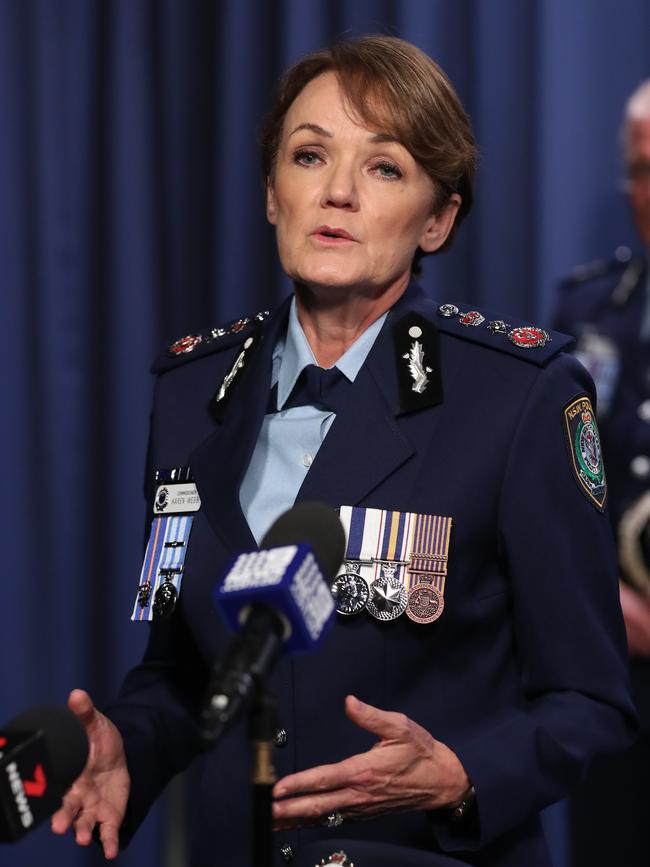 Commissioner Karen Webb has pledged an increased police presence for the remainder of the show. Picture: NCA NewsWire / David Swift