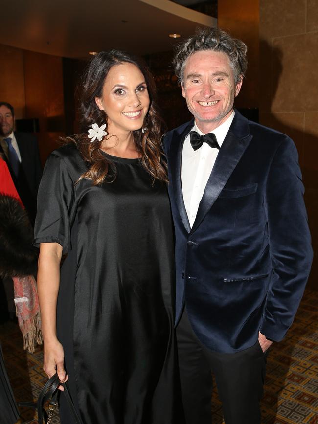 Dave Hughes and his wife Holly. Picture: David Caird