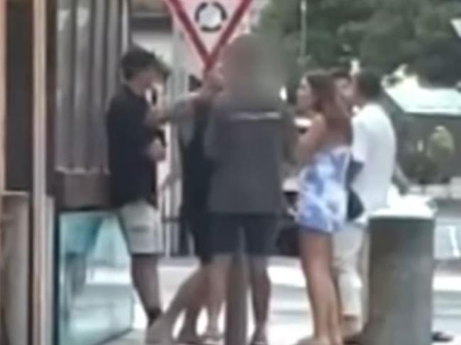 GET LEGAL CHECK . Police are investigating a sickening one-punch attack outside a Port Lincoln hotel., A 26-year-old man was rushed to hospital while three men are wanted over the horrific attack. Picture: 7NEWS