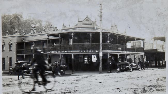 THEN: Union Hotel Gosford 1920s. Picture: Australian National University.