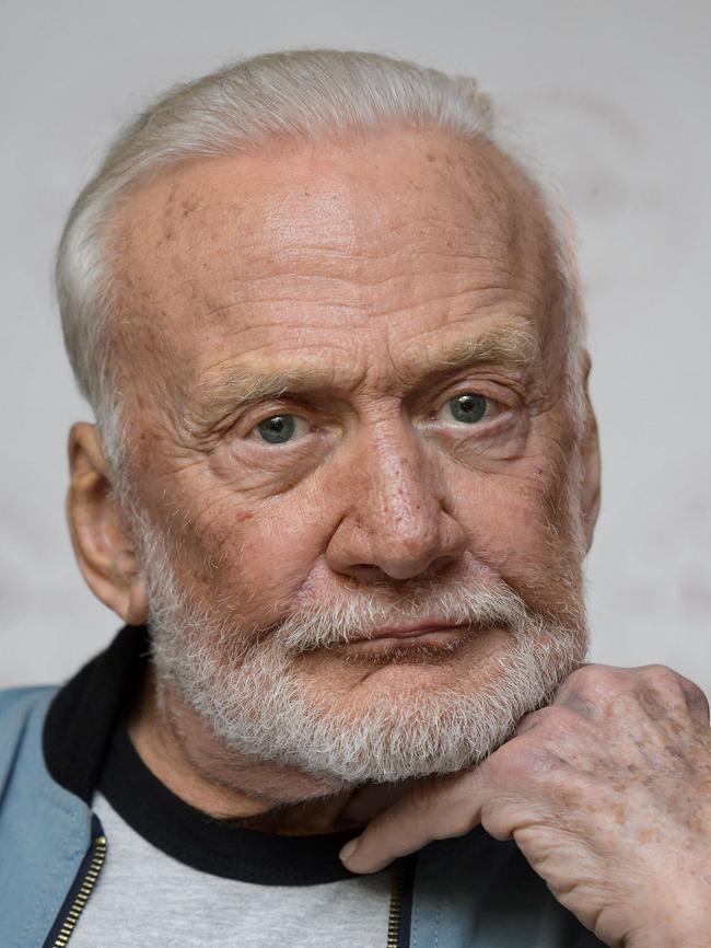 Former NASA astronaut Buzz Aldrin is expected to appear at the 68th International Astronautical Congress in Adelaide this week. Picture: AFP