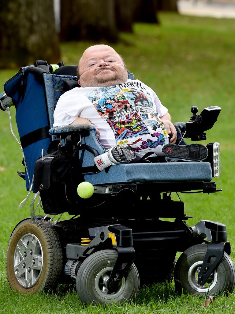 Quentin Kenihan was an ambassador for another playground that supported children with disabilities, and wanted another one in Adelaide. Picture: Sam Wundke