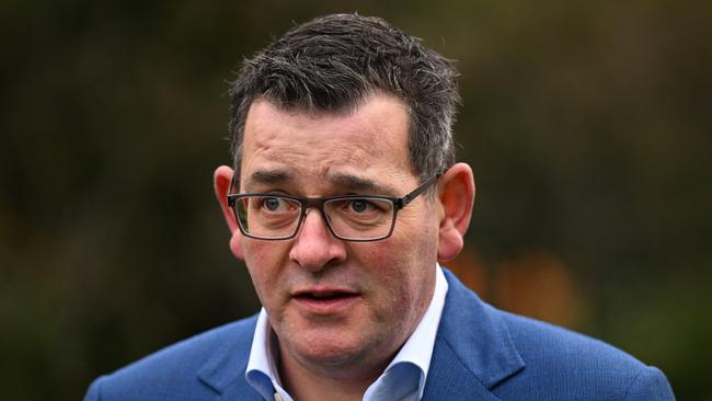 Victorian Premier Daniel Andrews is in the crosshairs of the Commonwealth Games Federation. Picture: AAP