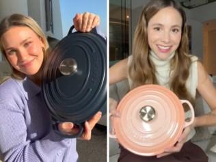 Myer drops huge Le Creuset sale. Picture: TikTok/@lecreuset, @luisa.