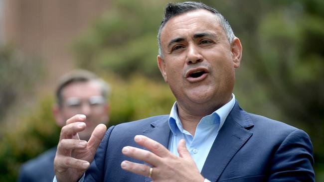 NSW Deputy Premier John Barilaro. Picture: Jeremy Piper