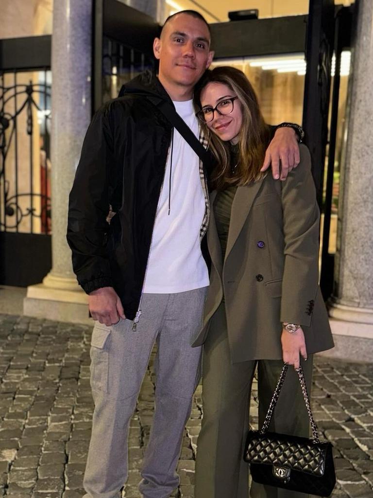 Tim Tszyu and partner Alexandra Constantine are engaged.